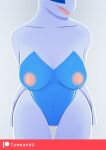  anthro anthrofied areola blue_body breasts colored commandg female front_view genitals legendary_pok&eacute;mon lugia multicolored_body navel nintendo nipples nude open_mouth pink_areola pink_nipples pok&eacute;mon pok&eacute;mon_(species) pok&eacute;morph pussy shaded simple_background solo standing thigh_gap two_tone_body video_games white_background white_body 