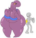  anon anonymous anonymous_character anthro big_breasts big_butt bra breasts butt butt_slap cephalopod chubby_female clothing coleoid duo eyeless faceless_character faceless_male female hi_res huge_breasts huge_butt humanoid jane_doe(tvc) male male/female marine mollusk octopodiform octopus orange_eyes purple_body purple_skin slap spanking tentacles the_vermander_curse thick_thighs underwear 