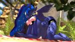  16:9 3d_(artwork) animal_dildo animal_sex_toy anthro anthrofied anthroponiessfm blue_eyes blue_hair breasts convenient_censorship crown cutie_mark digital_media_(artwork) dildo dildo_lick equid equine equine_dildo feet female friendship_is_magic hair hasbro hi_res horn humanoid_feet licking looking_at_viewer mammal my_little_pony nude princess_luna_(mlp) sex_toy sparkles tiara tongue tongue_out widescreen winged_unicorn wings 