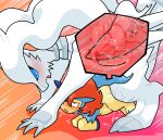  big_dom_small_sub blush bodily_fluids cum cum_inside doggystyle dominant duo female from_behind_position genital_fluids hi_res kageyama keldeo legendary_pok&eacute;mon looking_pleasured male male/female messy nintendo pok&eacute;mon pok&eacute;mon_(species) reshiram sex size_difference sweat tears video_games 