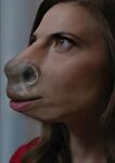  absurd_res anthro celebrity edit equid equine female female/female hayley_atwell hi_res horse mammal nosetf photo_manipulation solo transformation 