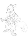  anthro canid canine disney erection female feral fox male male/female male/male mammal mind_control nick_wilde onigrift solo transformation zootopia 