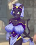  absurd_res animal_humanoid anthro big_breasts breasts cat_humanoid cute_eyes domestic_cat fantasy felid felid_humanoid feline feline_humanoid felis female hi_res humanoid magic_user mammal mammal_humanoid original_characters pinup pose solo 