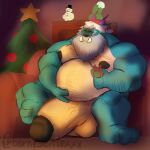 absurd_res balls beard belly bernesealexxx biceps big_penis body_hair bulge chest_hair christmas dildo facial_hair genitals hairy hi_res holidays huge_penis hyper hyper_genitalia hyper_penis male male/male musclegut muscular obese overweight pecs penis piercing santa_claus sex_toy snowman