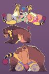 all_fours ampharos animal_genitalia animal_penis anus backsack balls bear bent_over big_balls big_penis bovid brown_bear butt butt_focus caprine caprine_pussy clothed clothed_feral clothing crouching digitigrade doggystyle duo ediblecrustables erection female feral feral_on_feral feral_penetrated flaaffy foursome from_behind_position generation_2_pokemon genitals grizzly_bear group group_sex hi_res interspecies kuruk_(character) leggings legwear lingerie lingerie_on_feral lingerie_panties looking_at_viewer looking_back lying male male/female mammal nintendo nude on_back on_front pantyhose pawpads paws penetration penis perineum pokemon pokemon_(species) pokephilia presenting presenting_hindquarters pussy quadruped raised_tail rear_view sex size_difference tail third-party_edit ursine ursine_penis vaginal vaginal_penetration