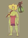 2023 breasts digital_drawing_(artwork) digital_media_(artwork) female goblin green_body green_skin hair hi_res humanoid model_sheet nipples not_furry nude simple_background solo steamjek