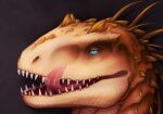 dinosaur gold indominus reptile rex_(disambiguation) scales scalie teeth tongue