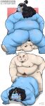 2021 96panda anal anal_penetration anthro bareback bear belly big_butt blue_body butt duo facesitting facial_hair fish-men_(one_piece) hi_res jinbe male male/male male_penetrated male_penetrating male_penetrating_male mammal marine moobs one_piece oral overweight overweight_anthro overweight_male pea_soup penetration polar_bear rimming sex sitting_on_another ursine white_body