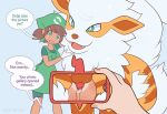  arcanine balls bestiality duo female female_penetrated feral gashamon_(artist) genitals green_eyes human human_on_feral interspecies knot male male/female male_penetrating male_penetrating_female mammal nintendo penetration pok&eacute;mon pok&eacute;mon_(species) rotom rotom_phone ruined_reputation video_games 