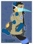 2024 after_transformation dewott eeveelution generation_2_pokemon generation_5_pokemon hi_res hybrid_pokemon nintendo pokemon pokemon_(species) quilava solo syngie transformation umbreon