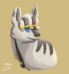 accessory blue_eyes dreadlocks equid equine feral grey_body gyrotech hair_accessory hair_tie hasbro male mammal mane my_little_pony ruzeth scruffasus stripes zebra