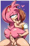  2024 absurd_res accessory amy_rose anthro anthro_penetrated anus areola artist_name balls big_breasts big_butt big_penis black_nose blush bodily_fluids breasts brown_hair butt butt_grab drooling duo erection eulipotyphlan eyelashes eyes_closed female female_penetrated from_front_position genital_fluids genitals green_eyes hair hair_accessory hairband half-closed_eyes hand_on_butt heart_eyes heart_symbol hedgehog hi_res human human_on_anthro human_penetrating human_penetrating_anthro interspecies looking_pleasured male male/female male_penetrating male_penetrating_female mammal mastery_position narrowed_eyes nipple_fetish nipple_play nipple_suck nude open_mouth penetration penis pink_hair pussy renaspyro saliva sega sex short_hair sonic_the_hedgehog_(series) sucking sweat tongue tongue_out vaginal vaginal_fluids vaginal_penetration 