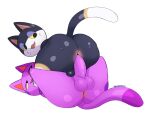  anal anal_penetration animal_crossing anthro anus balls bob_(animal_crossing) butt duo genitals haylapick hi_res male male/male nintendo penetration penis punchy_(animal_crossing) rear_view thick_thighs video_games 
