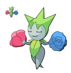  39coit ambiguous_gender blue_body blue_flower blue_skin elemental_creature feral flora_fauna flower nintendo plant pok&eacute;mon pok&eacute;mon_(species) red_flower redraw rose_(disambiguation) roselia simple_background solo sprite thick_thighs video_games white_background wide_hips 