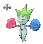  39coit ambiguous_gender blue_body blue_flower blue_skin elemental_creature feral flora_fauna flower nintendo nude plant pok&eacute;mon pok&eacute;mon_(species) red_flower redraw rose_(disambiguation) roselia simple_background solo sprite thick_thighs video_games white_background wide_hips 