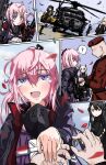  1boy 4girls aircraft ar-15 assault_rifle commander_(girls&#039;_frontline) crying dandelion_(girls&#039;_frontline) dual_wielding engagement_ring girls&#039;_frontline gloves gun hat helicopter holding jamie_leano leaf m4_sopmod_ii_(girls&#039;_frontline) military military_hat military_uniform mod3_(girls&#039;_frontline) multiple_girls pink_hair rifle ro635_(girls&#039;_frontline) st_ar-15_(girls&#039;_frontline) uh-60_blackhawk uniform weapon wind 