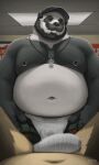  athlete belly brixton bro canid canine canis chub_(disambiguation) clothing coach dominant duo giant_panda hi_res jock jockstrap keto male male/male mammal nintendo nintendo_ds nintendo_ds_family nipples piercing power-exchange submissive underwear ursid video_games wolf 