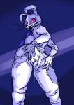  2022 anthro bodily_fluids bow_tie buckteeth bunnysuitconman butt clothing digital_media_(artwork) female five_nights_at_freddy&#039;s five_nights_at_freddy&#039;s:_security_breach genital_fluids genitals gradient_background hi_res lagomorph leporid looking_at_viewer looking_back mammal open_mouth rabbit ribbons scottgames simple_background solo spread_butt spreading stitch_(sewing) teeth vanny_(fnaf) video_games whiskers 