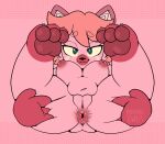  anthro anus bedroom_eyes breasts butt chibi fan_character felid feline female gaping gaping_anus genitals kemono mammal narrowed_eyes pandadough pandadough_lewdles paws pussy seductive smile smirk solo spread_anus spread_butt spread_legs spreading 