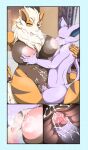  absurd_res anthro anthro_on_anthro arcanine big_breasts blush bodily_fluids breast_grab breast_lick breast_milking breast_play breasts breath cervix cowgirl_position cum cum_in_pussy cum_in_uterus cum_inside detailed_background duo eeveelution espeon eyes_closed female female_penetrated from_front_position fur genital_fluids genitals hand_on_breast hi_res internal lactating licking looking_pleasured male male/female male_penetrating male_penetrating_female mellonsoda nintendo nipples on_bottom on_top open_mouth open_smile orange_body orange_fur panting penetration penile penile_penetration penis penis_in_pussy pok&eacute;mon pok&eacute;mon_(species) purple_body purple_fur pussy sex smile sweat teeth tongue tongue_out uterus vaginal vaginal_penetration video_games wide_hips yellow_eyes 