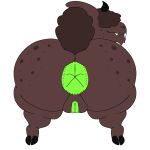 1:1 alpha_channel anthro anus big_anus big_butt big_pussy black_horn bovid brown_body brown_fur buckteeth butt caprine chin_tuft facial_tuft female fluffy fluffy_tail freckled_butt freckles freckles_on_face fur genitals goat green_anus green_pussy hair hair_over_eyes hi_res hooves horn huge_anus huge_butt looking_back lyrad18 mammal plump_labia presenting presenting_anus presenting_hindquarters presenting_pussy pussy simple_background slightly_chubby smile smiling_at_viewer solo spreading tail teeth thick_thighs transparent_background