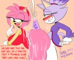  amy_rose anthro big_butt big_penis blaze_the_cat blush bodily_fluids bottomless bottomless_female butt clenched_teeth clothed clothing countershading cum domestic_cat duo english_text eulipotyphlan felid feline felis female fur genital_fluids genitals hair head_tuft heart_after_text hedgehog hi_res hot_dogging huge_butt huge_penis intersex intersex/female mammal ota_(artist) penis pink_body pink_fur pink_hair purple_body purple_fur purple_hair sega shaking sonic_the_hedgehog_(series) tan_body tan_countershading tan_skin teeth text trembling tuft vein veiny_penis white_body white_countershading white_fur 