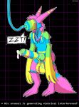  animal_genitalia animal_penis anthro balls big_penis bodily_fluids canine_genitalia canine_penis cum cum_drip cum_on_penis deltarune dripping erection fur genital_fluids genitals hi_res huge_penis knot male multicolored_body multicolored_fur multicolored_penis penis quillbear simple_background solo undertale_(series) video_games werewire 