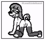  anthro canid canine canis digital_media_(artwork) domestic_dog female fifi_(somemf) lewdsidequest mammal pixel_(artwork) presenting solo 