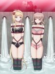  bdsm bondage bound bound_torso crotch_rope danganronpa_(series) danganronpa_2:_goodbye_despair nanami_chiaki panties red_rope rope sakurayashiki_nisei shibari sonia_nevermind underwear 