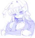  :&gt;= animal_ears bad_id bad_pixiv_id blush breasts bunny_ears cum face fellatio hage hands large_breasts long_hair monochrome necktie oekaki oral paizuri paizuri_under_clothes penis reisen_udongein_inaba sketch solo_focus touhou 