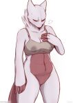  2022 4_fingers absurd_res anthro bahnbahn_(artist) bodily_fluids bottomless bra bra_only breasts breath_cloud chubby_belly clothed clothing dua_(bahnbahn) fan_character female fingers genitals half_naked hi_res lactating lactating_through_clothing legendary_pok&eacute;mon looking_down_at_self mewtwo nintendo nursing_bra patreon patreon_logo pok&eacute;mon pok&eacute;mon_(species) pok&eacute;morph postpartum_stomach pussy solo standing subscribestar text two-tone_body underwear underwear_only url video_games wet wet_clothing 