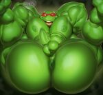 anthro anus balls bodily_fluids butt genitals justmegabenewell looking_at_viewer male muscular muscular_male nipples nude penis raphael_(tmnt) solo sweat sweaty_butt talking_to_viewer teenage_mutant_ninja_turtles