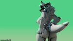  anthro anus big_breasts big_butt blender_(software) breasts butt dr4ch3n eyes_closed female fur genitals hand_on_butt hi_res looking_back machine mamagen nipples protogen pussy short_tail smile smirk solo thick_thighs visor white_body white_fur 