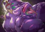  68_(artist) anthro duo female female_penetrated goodra hi_res larger_female male male/female male_penetrating male_penetrating_female meowth nintendo penetration pok&eacute;mon pok&eacute;mon_(species) purple_body size_difference video_games 