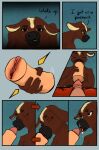  absurd_res anthro bodily_fluids bovid bovine cattle comic cum cum_in_mouth cum_inside cum_on_face duo fellatio female first_person_view genital_fluids genitals glassfur hi_res human male male/female mammal morning_sex oral penetrable_sex_toy penile penis penis_in_mouth pov_blowjob pov_handjob sex sex_toy tongue tongue_out 