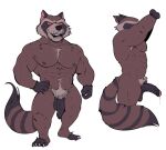  2022 abs anthro armpit_hair balls biceps big_balls bodily_fluids body_hair brown_body brown_fur burrserk chest_tuft digital_media_(artwork) flaccid foreskin fur genital_fluids genitals guardians_of_the_galaxy half-erect happy_trail hi_res humanoid_genitalia humanoid_penis male mammal marvel muscular muscular_anthro muscular_male navel nipples nude partially_retracted_foreskin pecs penis precum procyonid pubes raccoon red_sclera rocket_raccoon sharp_teeth simple_background smile solo teeth thick_foreskin tuft unretracted_foreskin vein veiny_penis white_background 