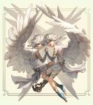  angel biped claws clothed clothing duo feathered_wings feathers feet fingers hair heterochromia humanoid male mullmull open_mouth open_smile smile toes winged_humanoid wings 