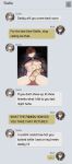  1boy 1girl abs after_fellatio bottomless brown_hair cellphone_photo censored_profanity chat_log cheating_(relationship) english_commentary english_text fake_phone_screenshot fake_screenshot flaccid glasses hair_between_eyes heavy_breathing honkai:_star_rail honkai_(series) large_pectorals large_penis lipstick_ring maybe_its_mayvi muscular muscular_male official_art_inset pectorals penis profile_picture qr_code shrug_(clothing) solo_focus stelle_(honkai:_star_rail) testicles text_messaging trailblazer_(honkai:_star_rail) uncensored welt_yang 