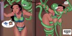  1_eye absurd_res alien ambiguous_penetration bent_over big_breasts bodily_fluids breast_play breast_suck breasts cleavage clothed clothing cum deltathelion disney double_penetration duo eye_roll female forced genital_fluids hi_res human hypnosis lilo_and_stitch lilo_pelekai mammal mind_control nani_pelekai nipple_fetish nipple_outline nipple_play nipple_suck nipples nude penetration rape restrained sex stitch_(lilo_and_stitch) sucking suspended_in_midair suspension tentacle_monster tentacles thick_thighs thigh_sex titfuck wide_hips 