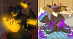  abdominal_bulge anthro anubis anubis_rose_(character) arachnid arthropod big_butt big_dom_small_sub breasts breeding_slave butt canid canine collar deity dominant double_penetration dusk_(spiderbre) eeveelution egyptian_mythology female genitals glowing glowing_genitalia glowing_markings glowing_nipples glowing_penis hi_res huge_butt intersex long_tongue male male/female male/male maleherm mammal markings mate middle_eastern_mythology muscular muscular_male mythology nintendo nipples penetration penis pok&eacute;mon pok&eacute;mon_(species) sex size_difference small_penis spider tongue umbreon video_games void_(artist) voodoo voodoo_doll were werecanid werecanine werewolf womb_tattoo 