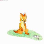  1:1 anthro canid canine disney doll fox hi_res male mammal nick_wilde solo text url yordraw zootopia 