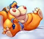  anthro big_breasts bodily_fluids breasts dragonair dragonite duo female genital_fluids genitals hi_res huge_breasts huge_thighs nintendo obese overweight overweight_female penetration pok&eacute;mon pok&eacute;mon_(species) pussy pussy_juice shenzel size_difference thick_thighs unbirthing vaginal vaginal_penetration video_games vore 