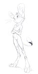  animancer dipodid female hi_res jerboa luck_(disambiguation) mammal nude rodent sketch 