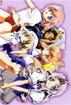  animal_ears gym_uniform ken-chan layla mariel meirin miruka pantsu quill seifuku yami_to_boushi_to_hon_no_tabibito 