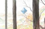  autumn hirokiku nature neon_genesis_evangelion no_humans ramiel scenery tree 