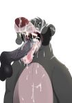  absurd_res anthro balls baloo bodily_fluids cum cum_covered cum_in_mouth cum_inside cum_on_face disembodied_hand duo ejaculating_cum ejaculation fellatio fur genital_fluids genitals ghost_hands grey_body grey_fur hi_res looking_up magzol male male/male mammal messy mouth_shot open_mouth oral penile penis sex sharp_teeth solo_focus tagme teeth the_jungle_book tongue tongue_out ursid 