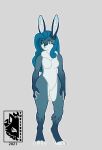  absurd_res andromorph anthro female hi_res intersex lagomorph leporid mammal rabbit solo ywolfdrein 