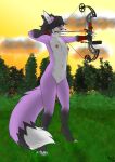  archery canid canine female fox foxboy83 hi_res mammal thyme tootaloo 