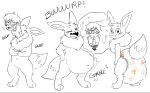  anthro belly big_belly big_diaper black_and_white blush burping diaper diaper_disposal digestion digestion_noises digital_media_(artwork) digitigrade duo eevee eyewear feces glasses happy_pred human interior_view male male/male mammal messy_diaper monochrome neck_tuft nintendo open_mouth oral_vore pattern_diaper paws paws_on_hips pok&eacute;mon pok&eacute;mon_(species) pooping same_size_vore shaded shoelace_(artist) simple_background simple_shading soiled_diaper soiling soiling_diaper struggling_prey tail_tuft tuft video_games vore 