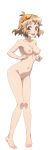  1girl absurdres blonde_hair blush breasts breath_(artist) collarbone full_body highres large_breasts looking_at_viewer navel nipples nude open_mouth pussy senki_zesshou_symphogear shiny shiny_hair shiny_skin short_hair smile solo standing tachibana_hibiki_(symphogear) transparent_background yellow_eyes 